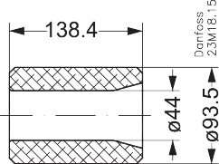 48DN/DC 023U4381 suodatinpanos