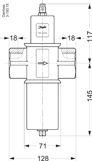 WVFX40 R1 1/2" 003F1240 vesiventtiili